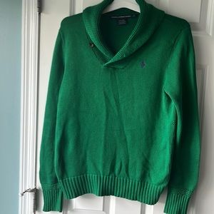 Ralph Lauren green knitted sweater